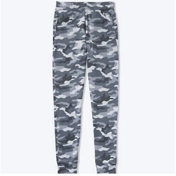 VS PINK Women’s‎ High Waist Camo Activewear Streetwear Stretch Comfy Joggers M - Picture 2 of 11